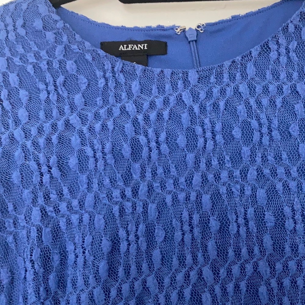 Periwinkle lace dress